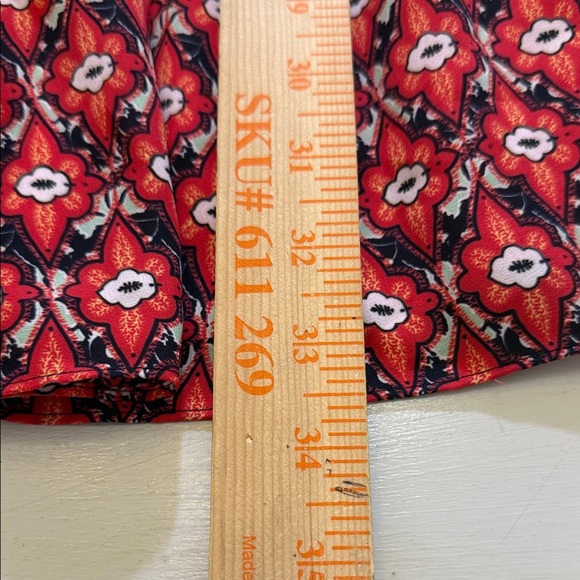 Alice + Olivia Elvira Smocked Mock Neck Mini Dress Size 10 - Picture 7 of 16